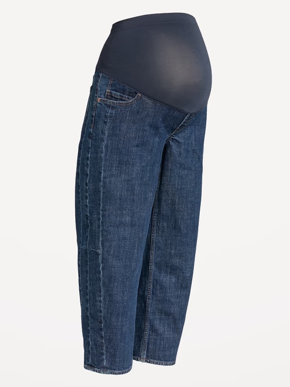 Old Navy Maternity Barrel Dark Denim Jeans Size 16